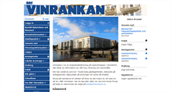 Desktop Screenshot of brfvinrankan.se
