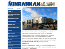 Tablet Screenshot of brfvinrankan.se
